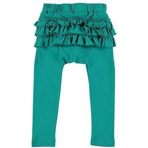 Girls Rockin Baby Turquoise Frill Bottom knit Legging